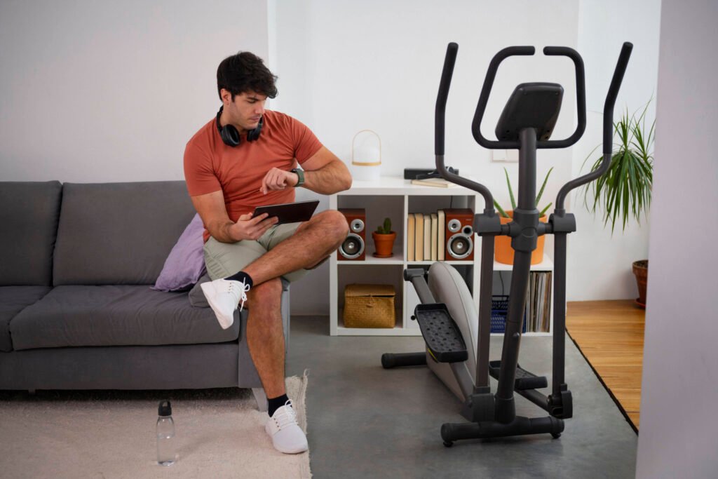 Crosstrainer voor thuisfitness