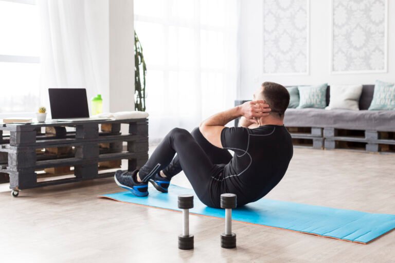 Buikspieren trainen vanuit huis